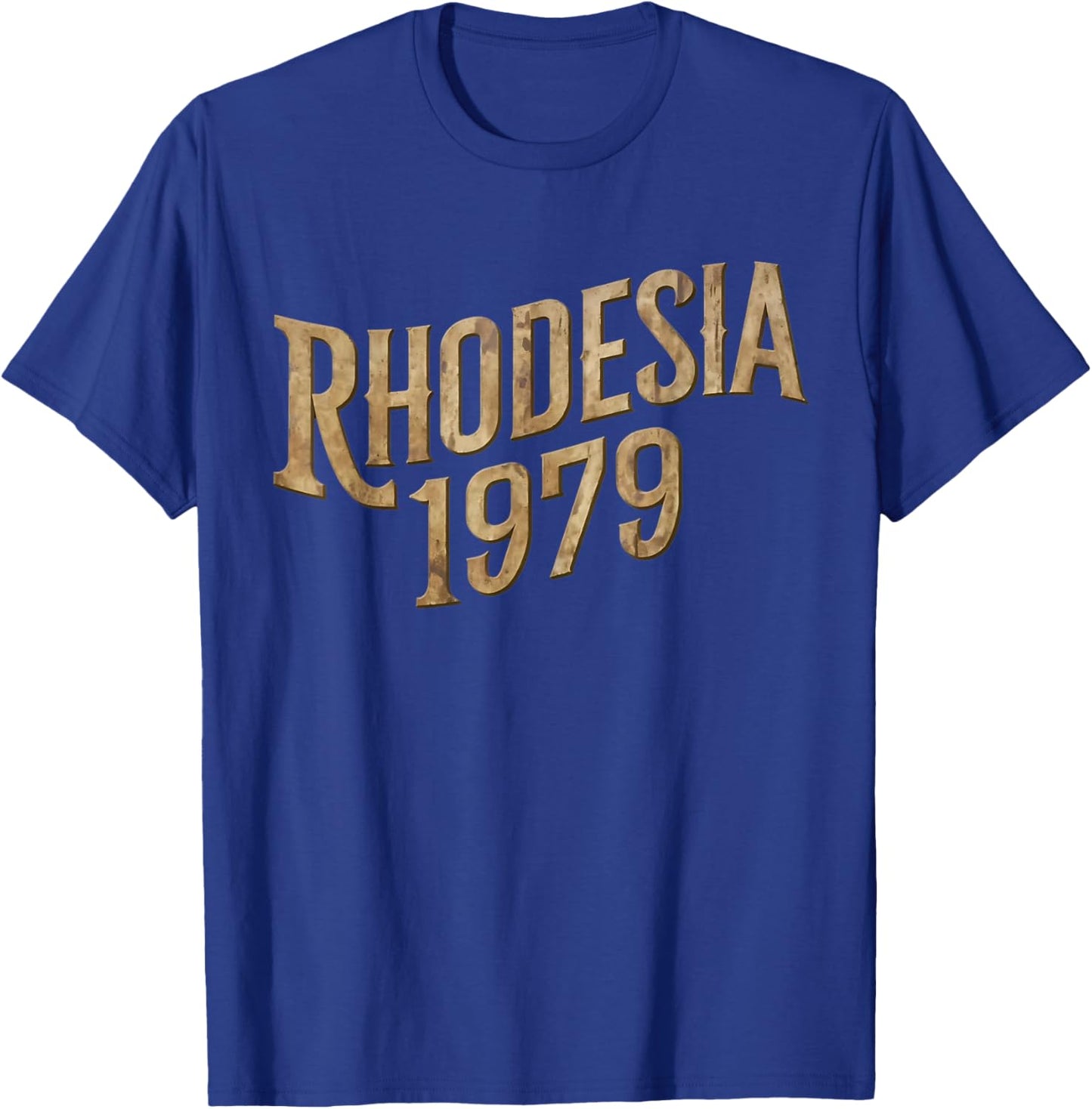 Vintage Rhodesia South African Southern Country Rhodesian T-Shirt - T-Shirt | Royal