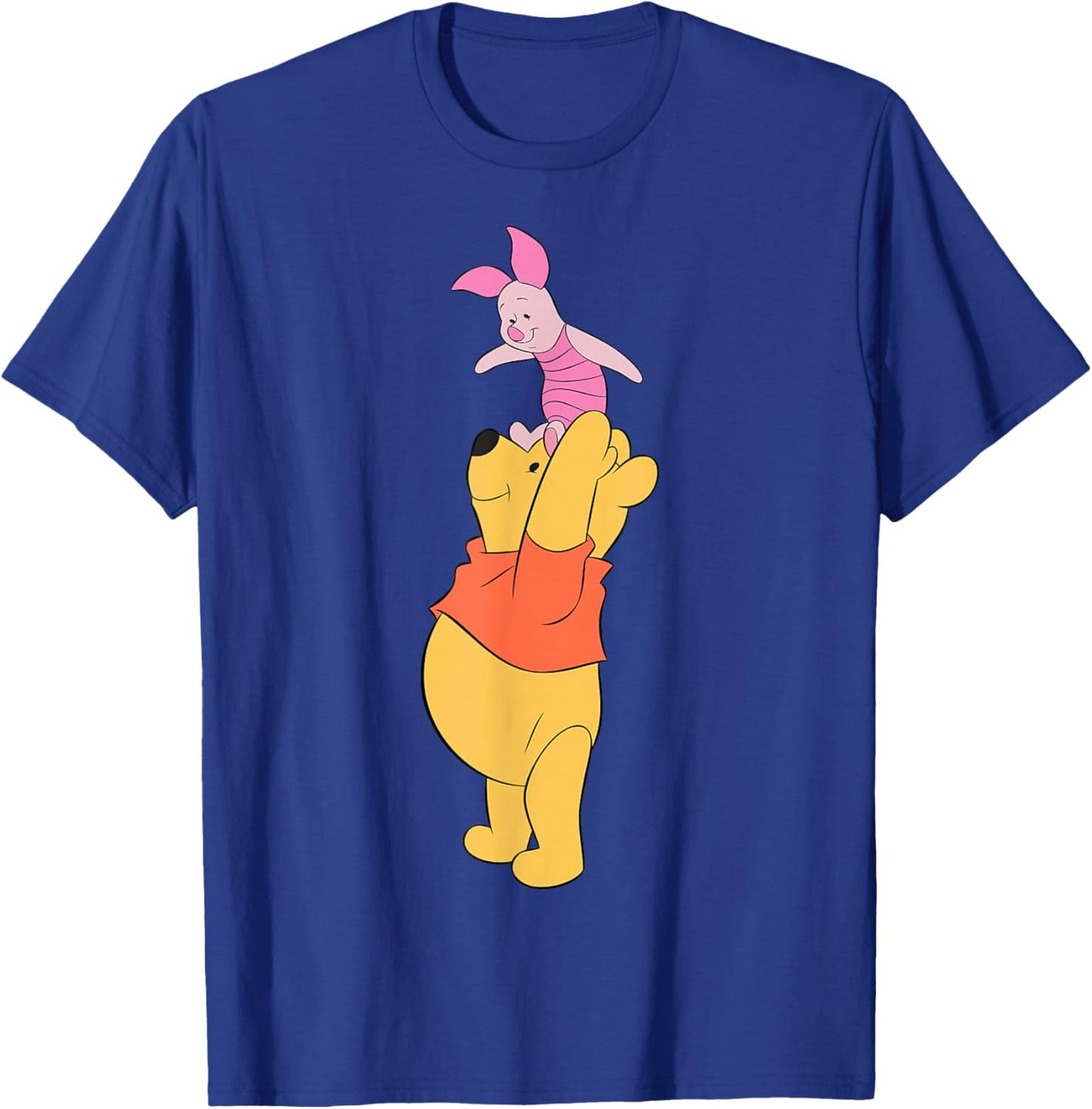 Disney Winnie The Pooh & Piglet True Friends Portrait T-Shirt - T-Shirt | Royal