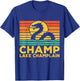 Champ Lake Champlain Monster American Folklore T-Shirt - T-Shirt | Royal