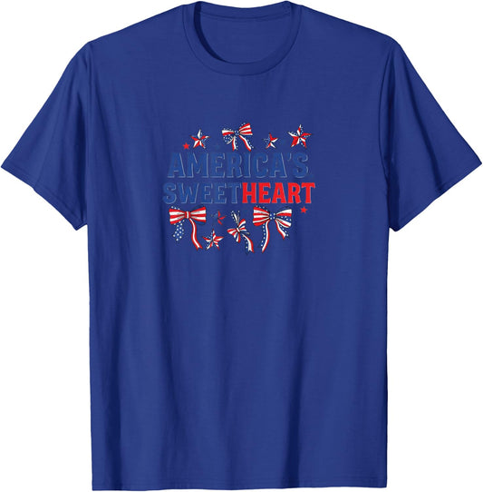 America's Sweetheart T-Shirt - T-Shirt | Royal