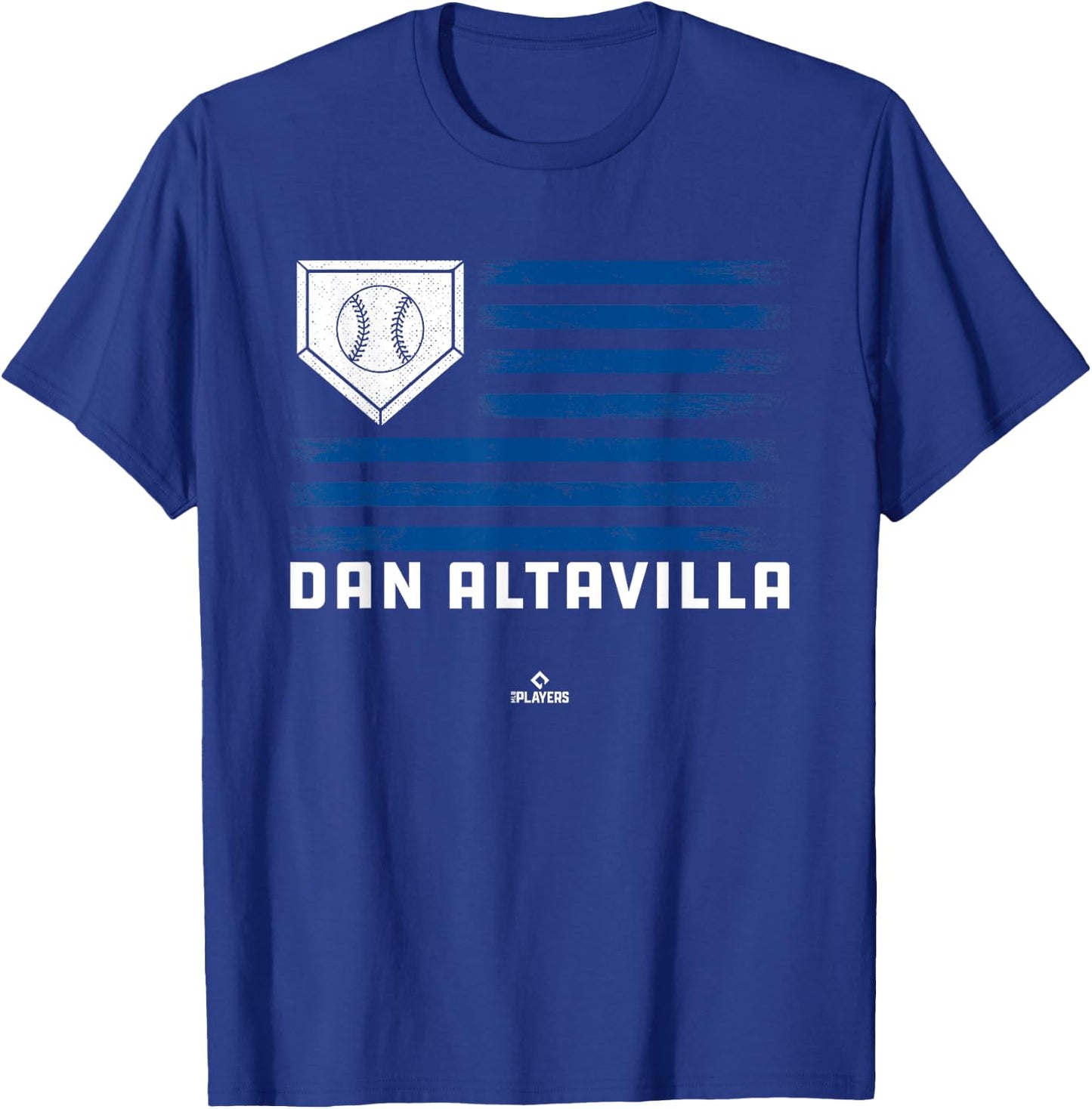 Vintage Flag Gameday Dan Altavilla Prospect Baseball Fan T-Shirt - T-Shirt | Royal