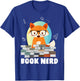 Bookworm Book Literature Novel Reading Rat T-Shirt - T-Shirt | Royal