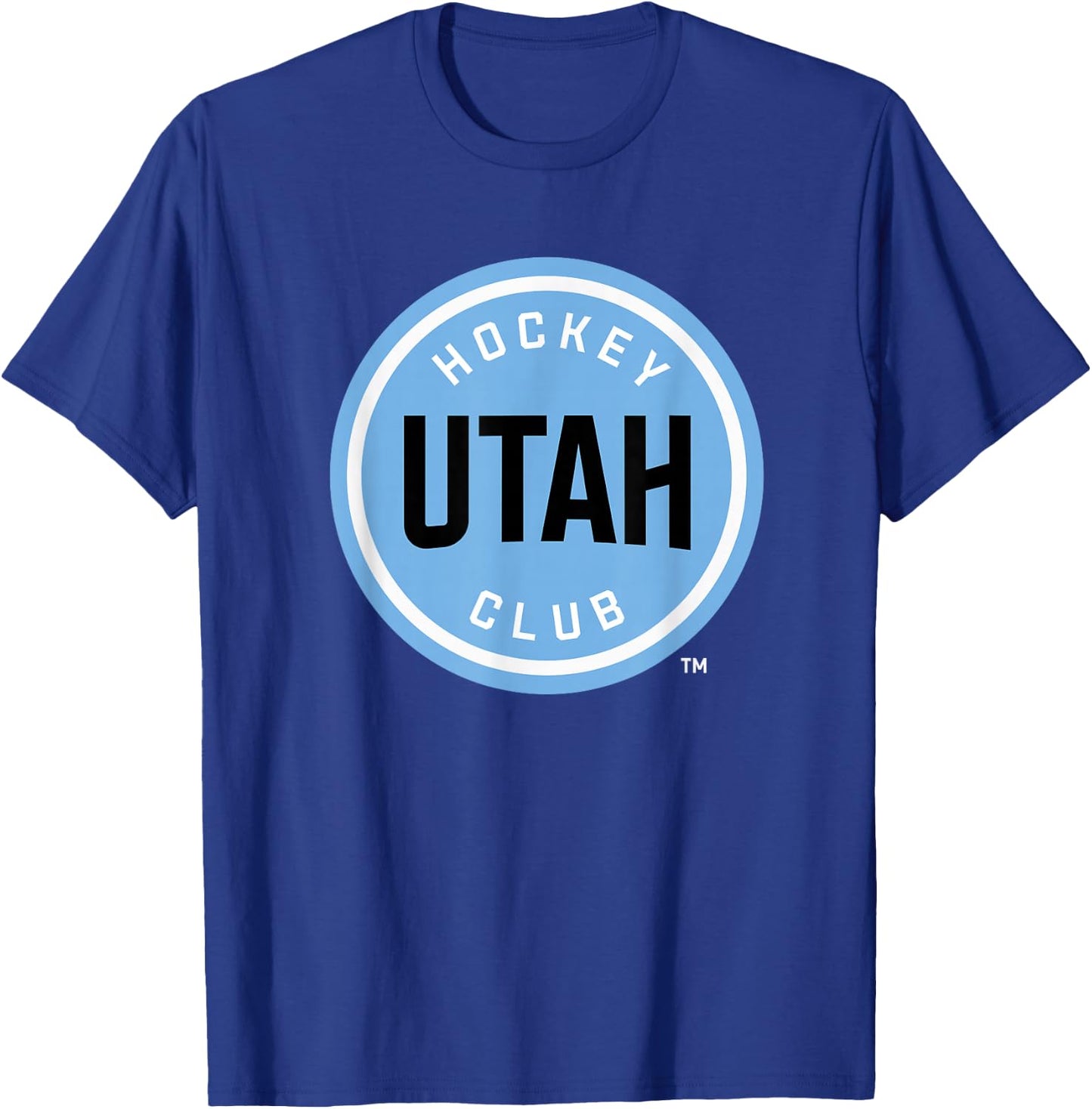 Utah Hockey Club Icon Dark Heather Officially Licensed T-Shirt - T-Shirt | Royal