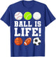 Sports that Include Different Balls T-Shirt - T-Shirt | Royal