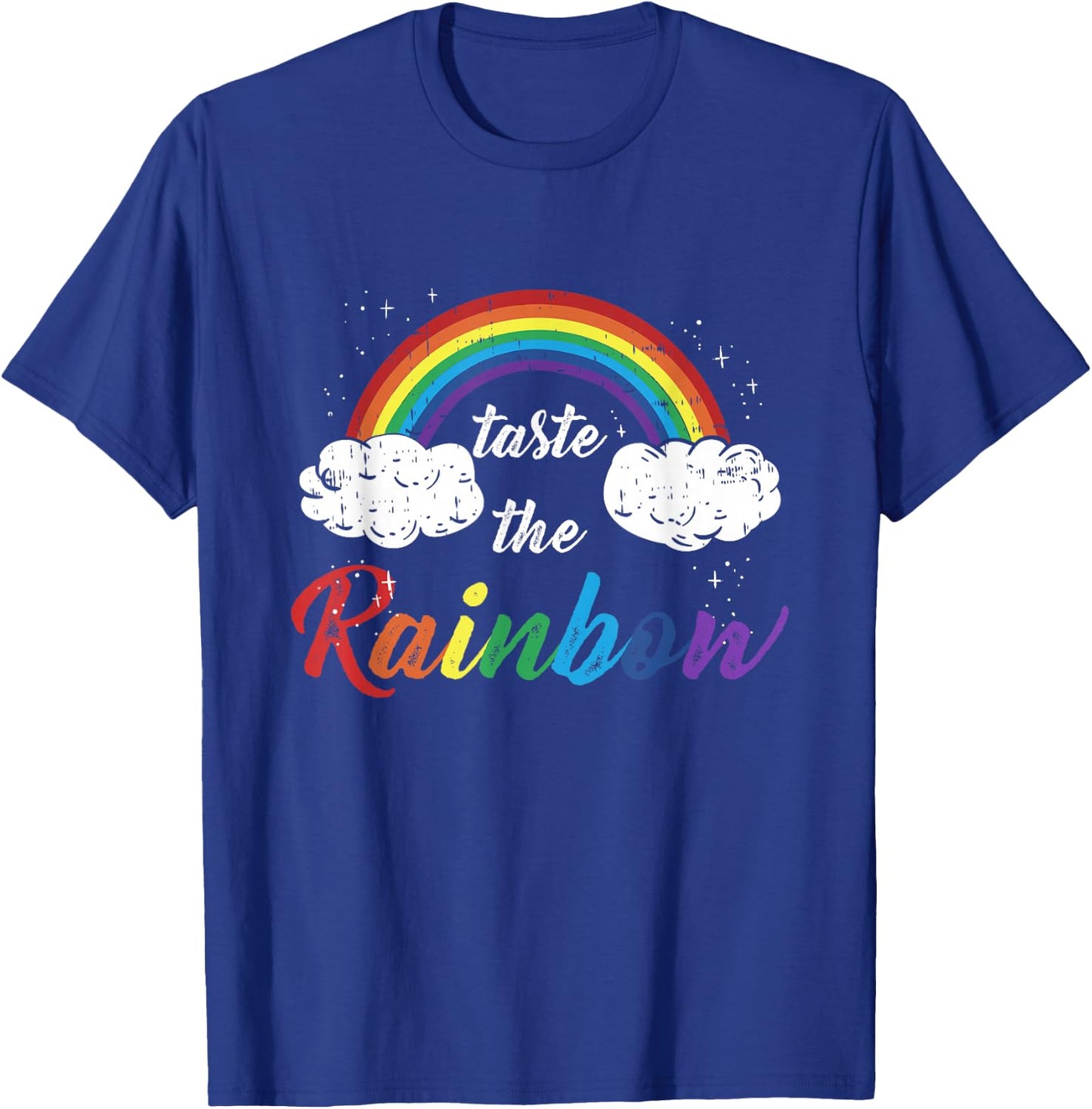 Taste The Rainbow Gay Lesbian Pride Trans Sexuality T-Shirt - T-Shirt | Royal