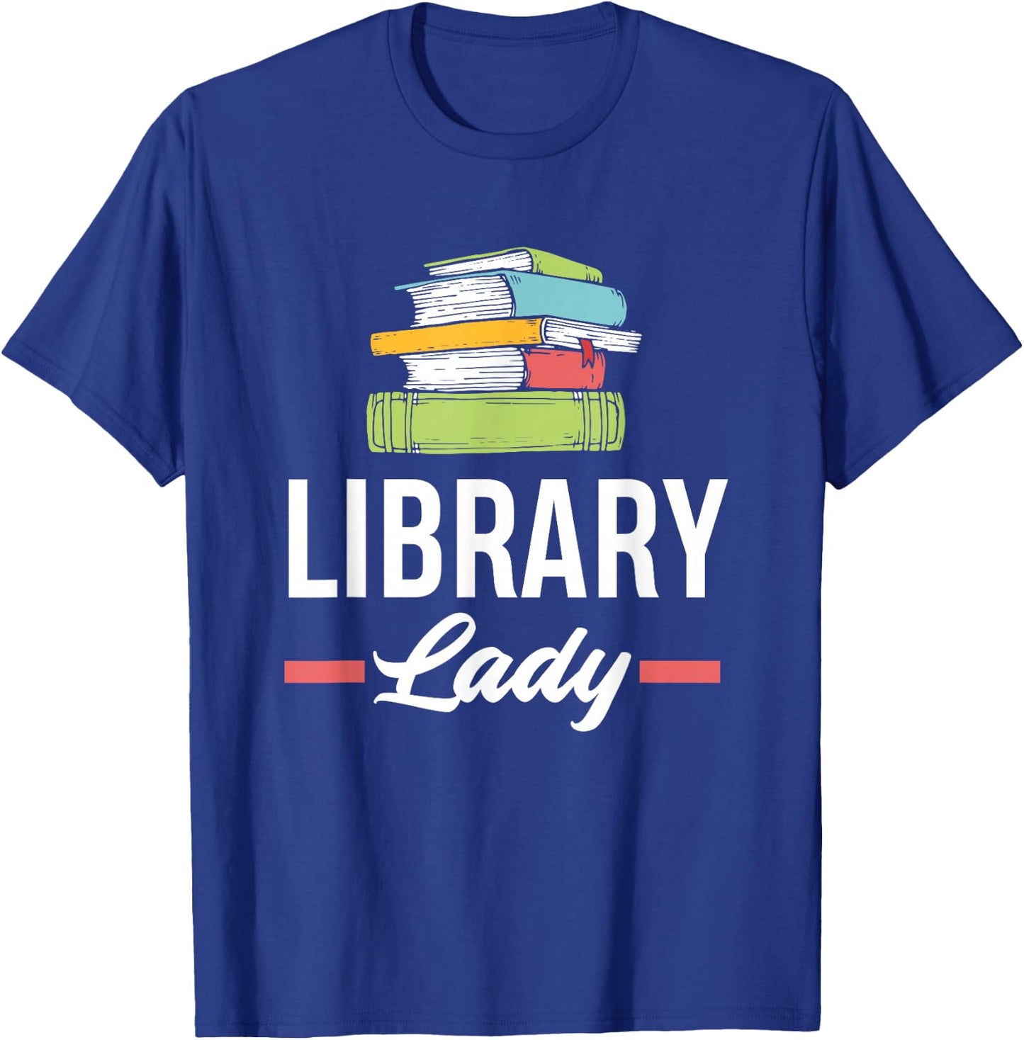 Funny Library Lady Librarian Library Assistant Small T-Shirt - T-Shirt | Royal