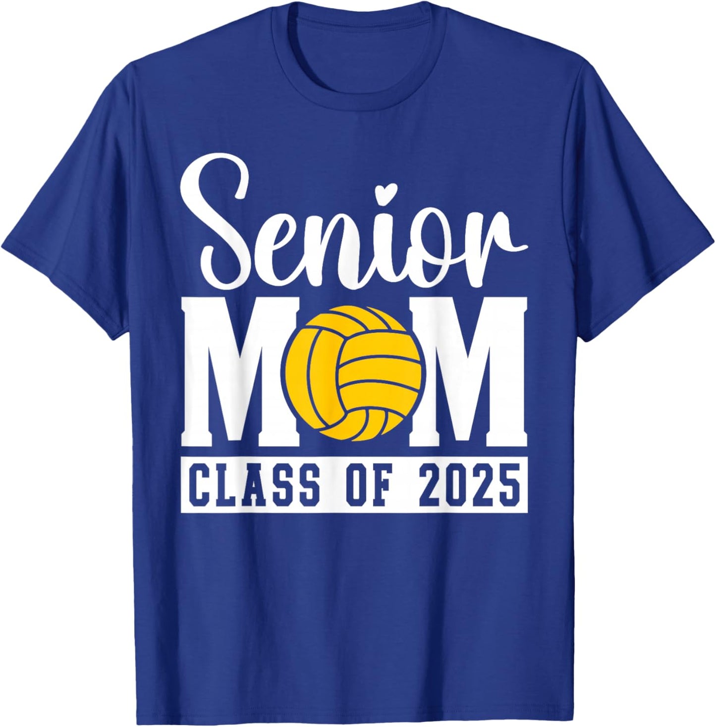Senior Water Polo Mom 2025 Graduation Class Of 2025 Women's T-Shirt - T-Shirt | Royal