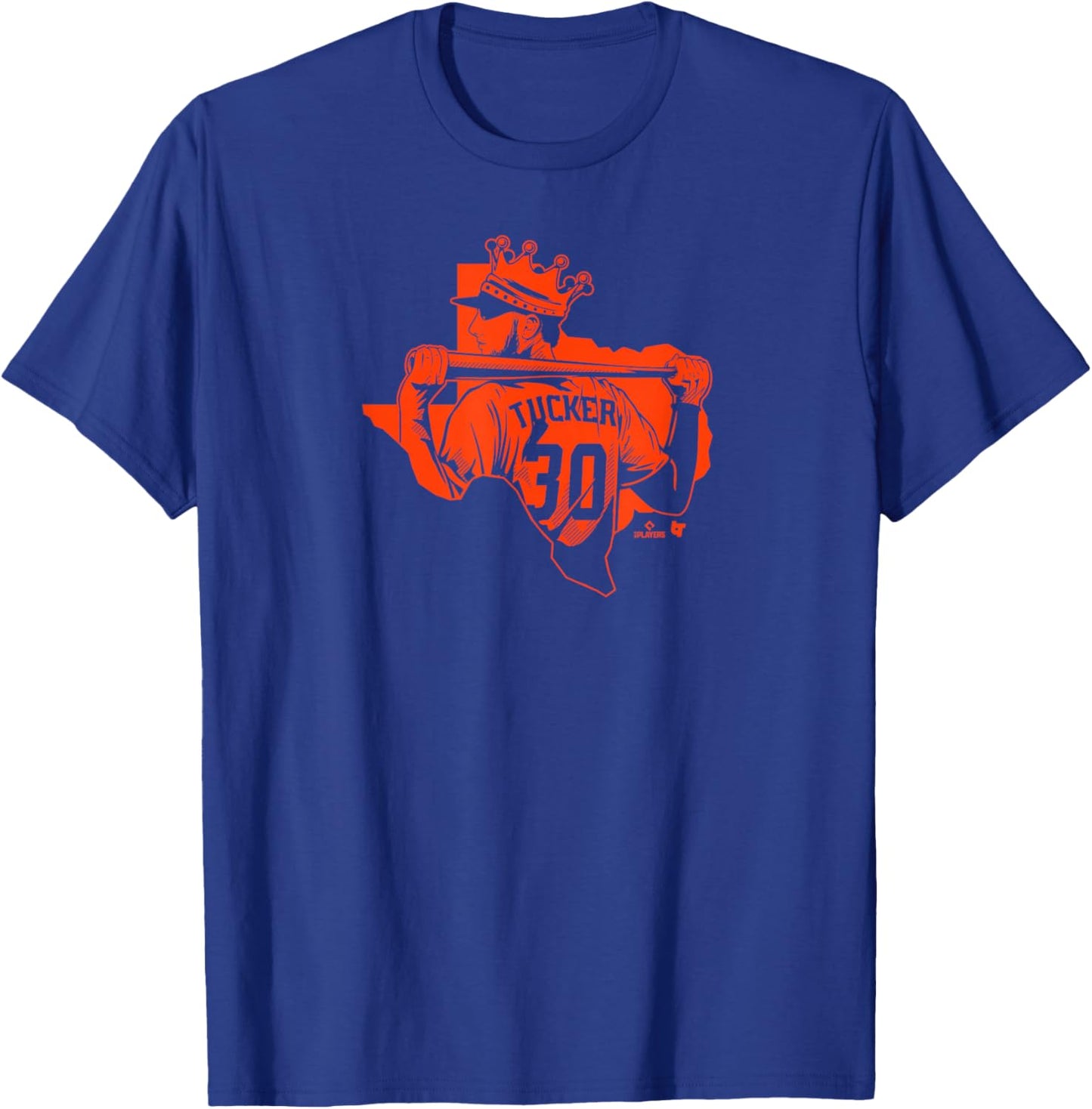 Kyle Tucker - King of Texas - Houston Baseball T-Shirt - T-Shirt | Royal