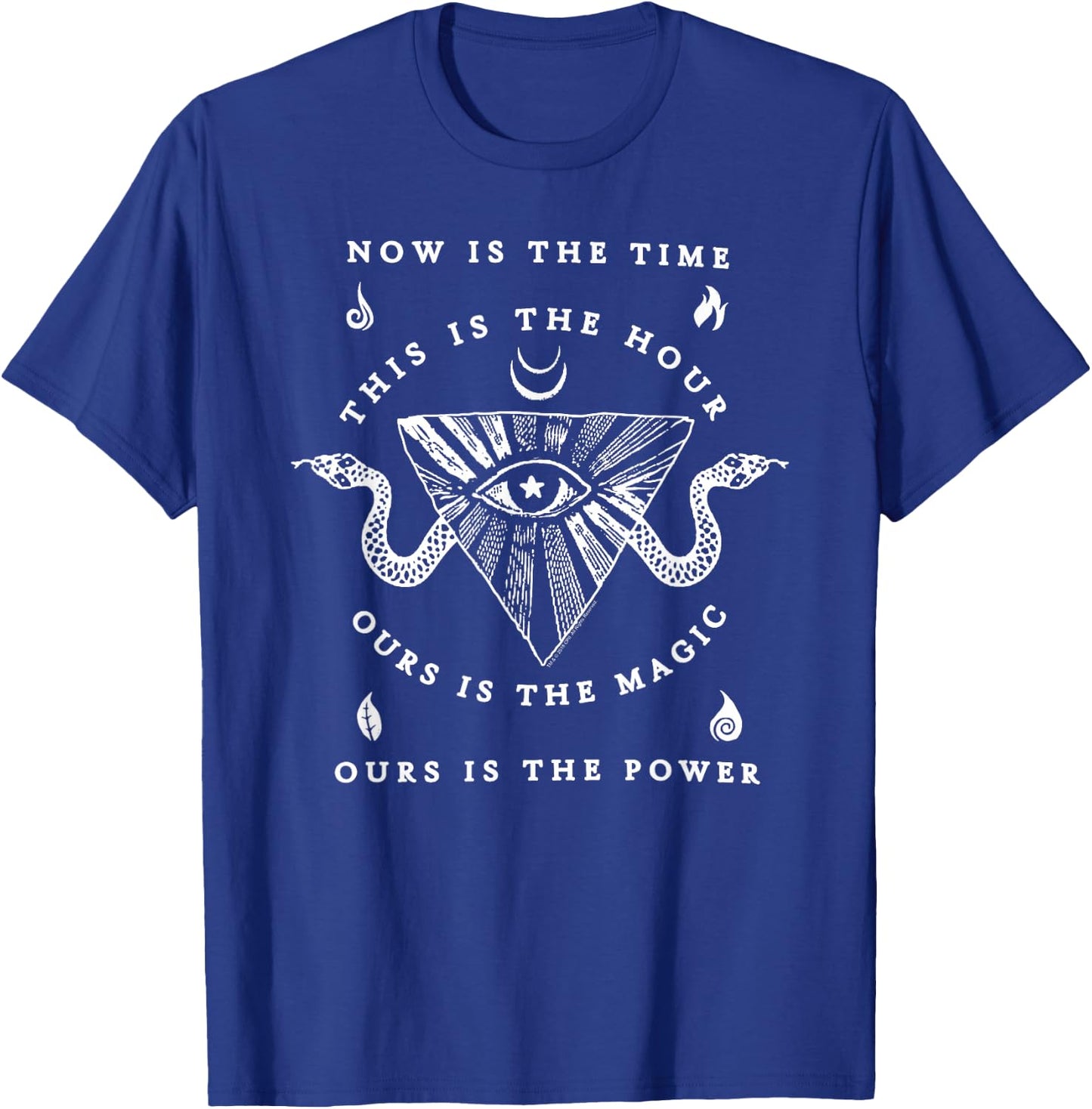 The Craft Now is the Time Occult Symbols 90's Witch Movie T-Shirt - T-Shirt | Royal