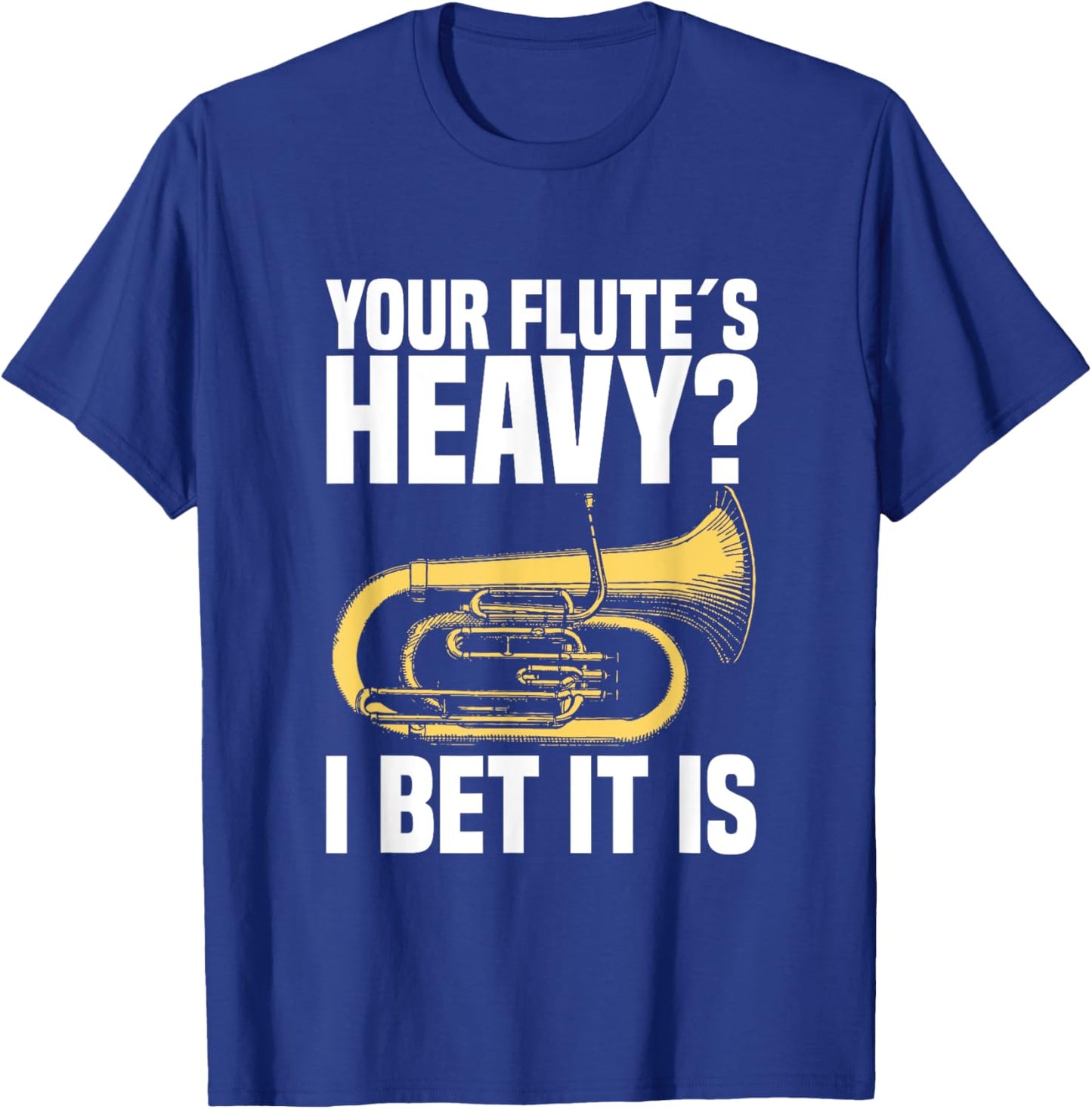 Euphoniumist Marching Band Director Brass Euphonium T-Shirt - T-Shirt | Royal