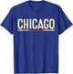 Chicago, Illinois T-Shirt - T-Shirt | Royal