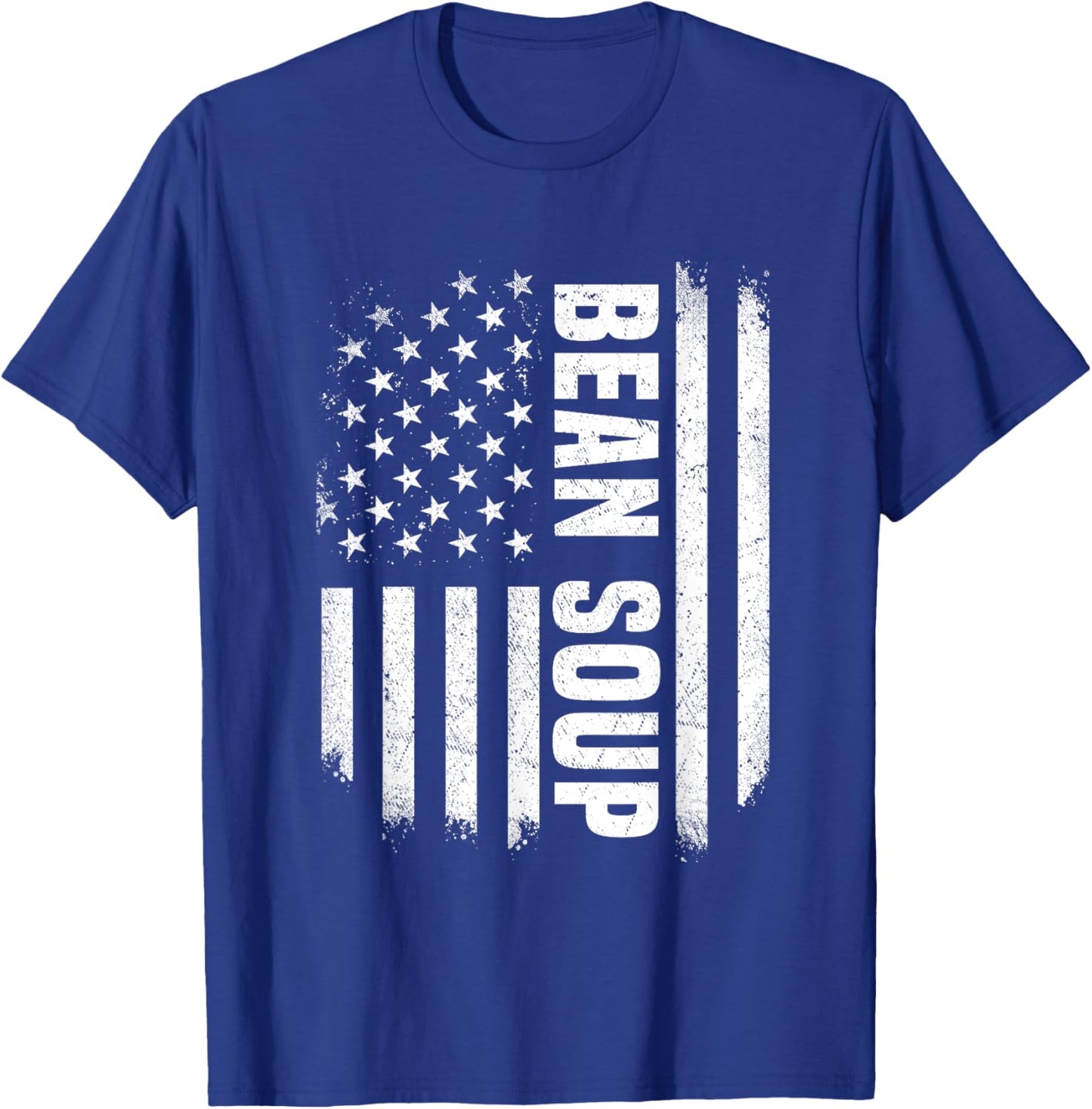 American Flag Bean Soup Outfit Dry Beans Mix USA T-Shirt - T-Shirt | Royal