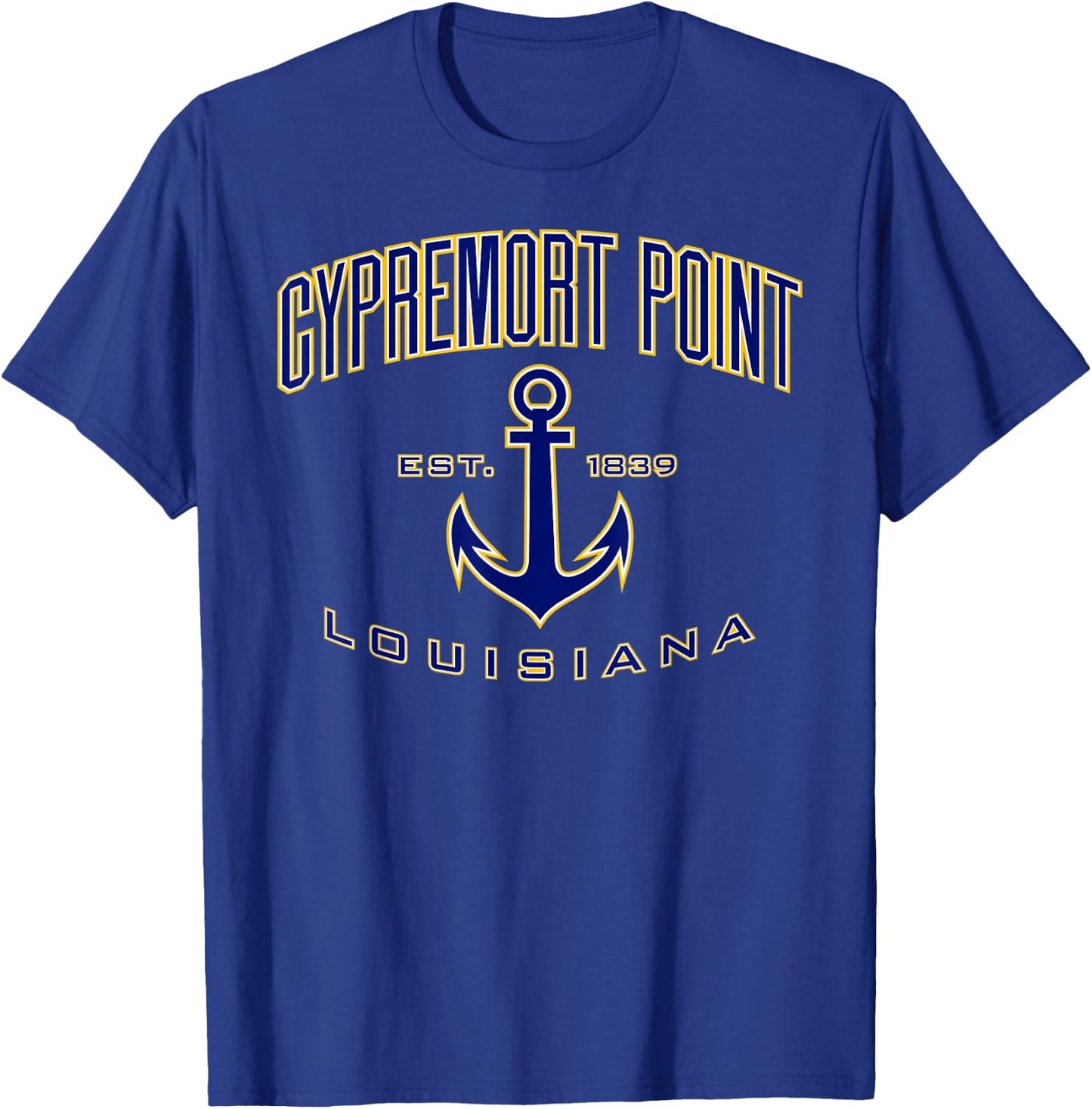 Cypremort Point LA T-Shirt - T-Shirt | Royal