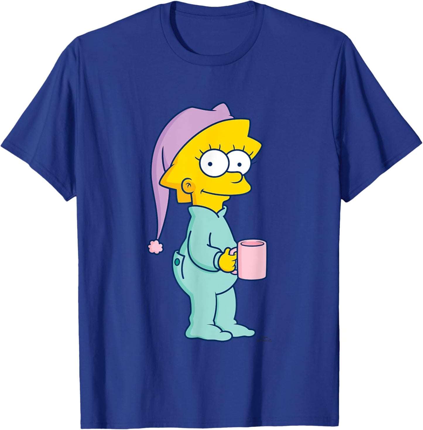The Simpsons Baby Lisa Ready For Bed T-Shirt - T-Shirt | Royal