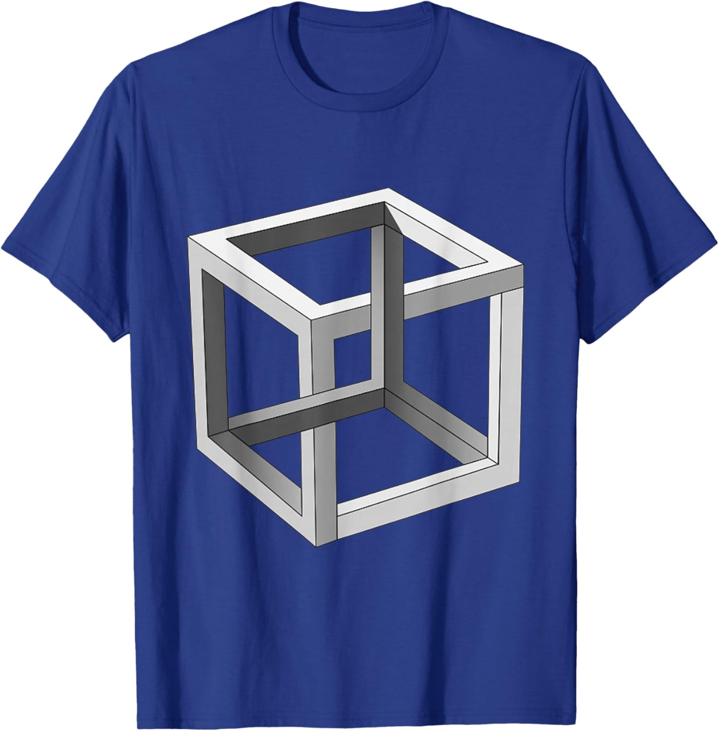 Optical Illusion T-Shirt - T-Shirt | Royal