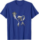 Koala Smoking Vaping In Peace During Nighttime Sky Art T-Shirt - T-Shirt | Royal