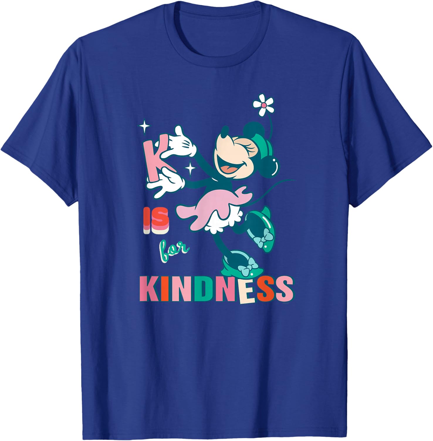 Disney Minnie Mouse K is for Kindness T-Shirt - T-Shirt | Royal