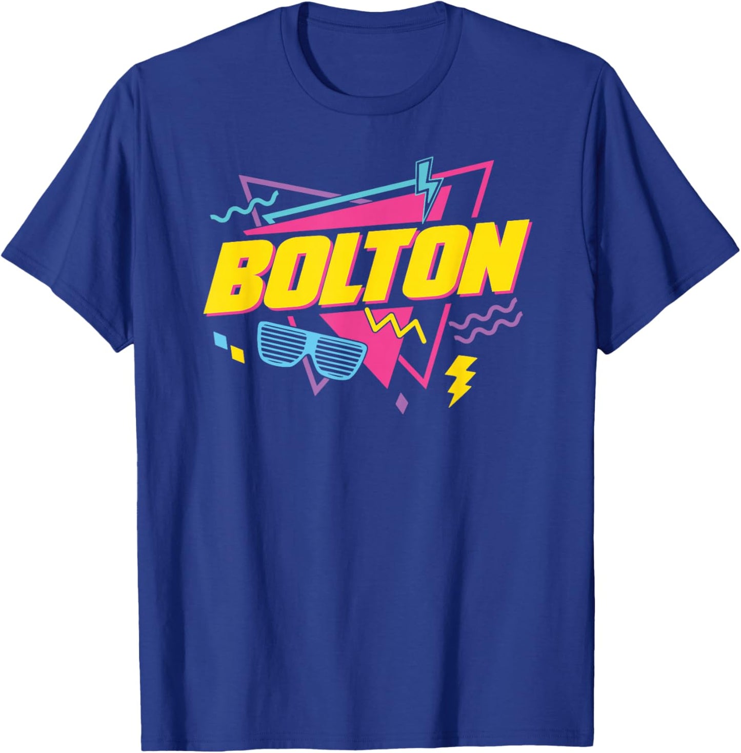 80s Bolton T-Shirt - T-Shirt | Royal