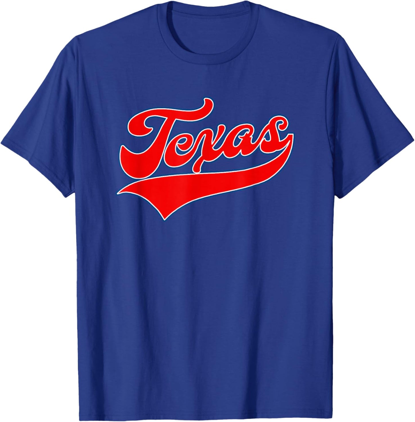 TEXAS - Throwback Design - Classic T-Shirt - T-Shirt | Royal