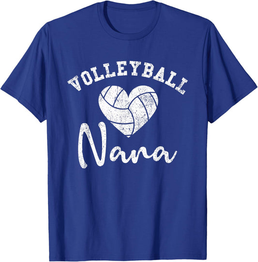 Volleyball Nana T-Shirt - T-Shirt | Royal