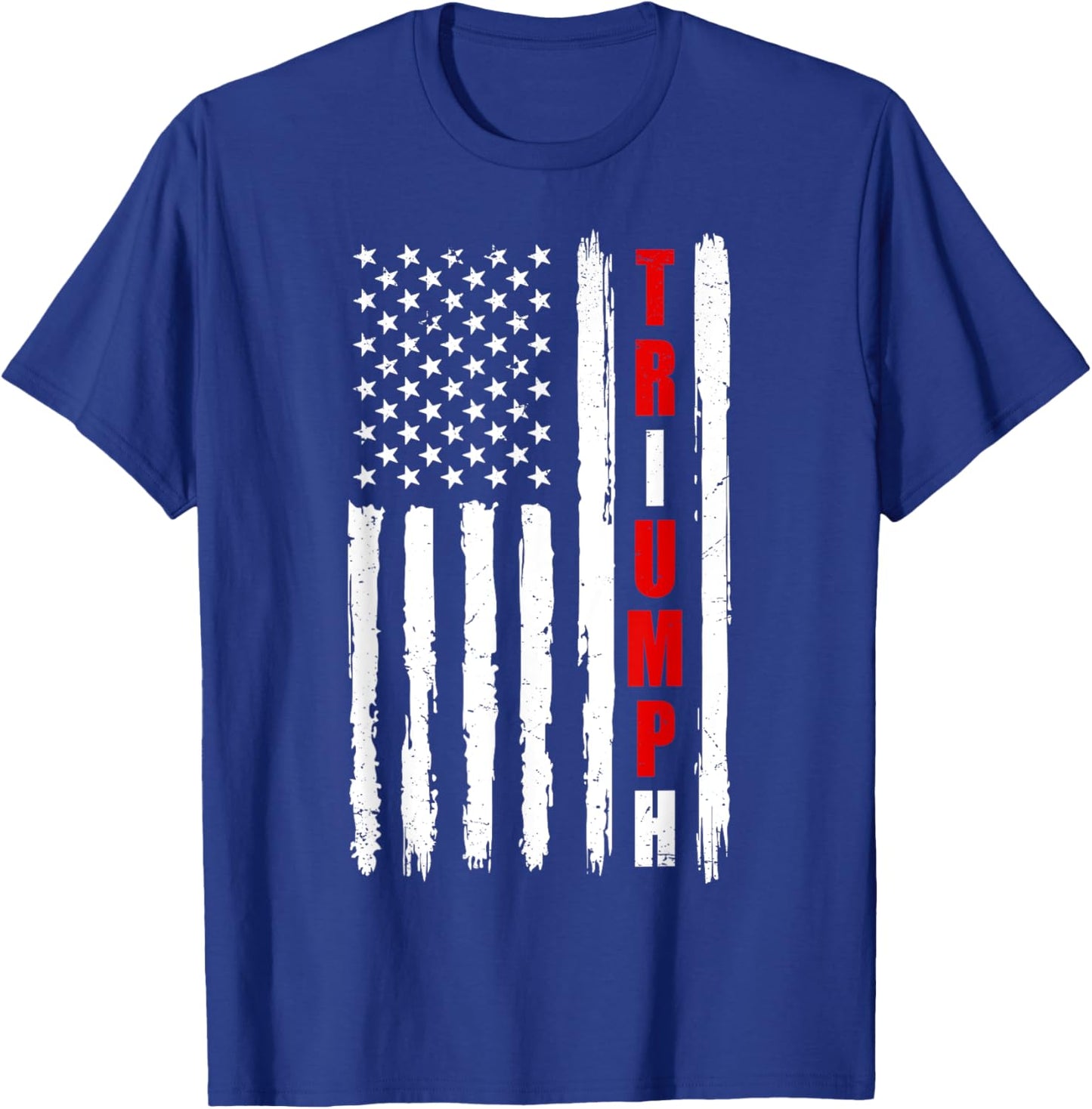 Trump Triumph 2024 Elections Political T-Shirt - T-Shirt | Royal