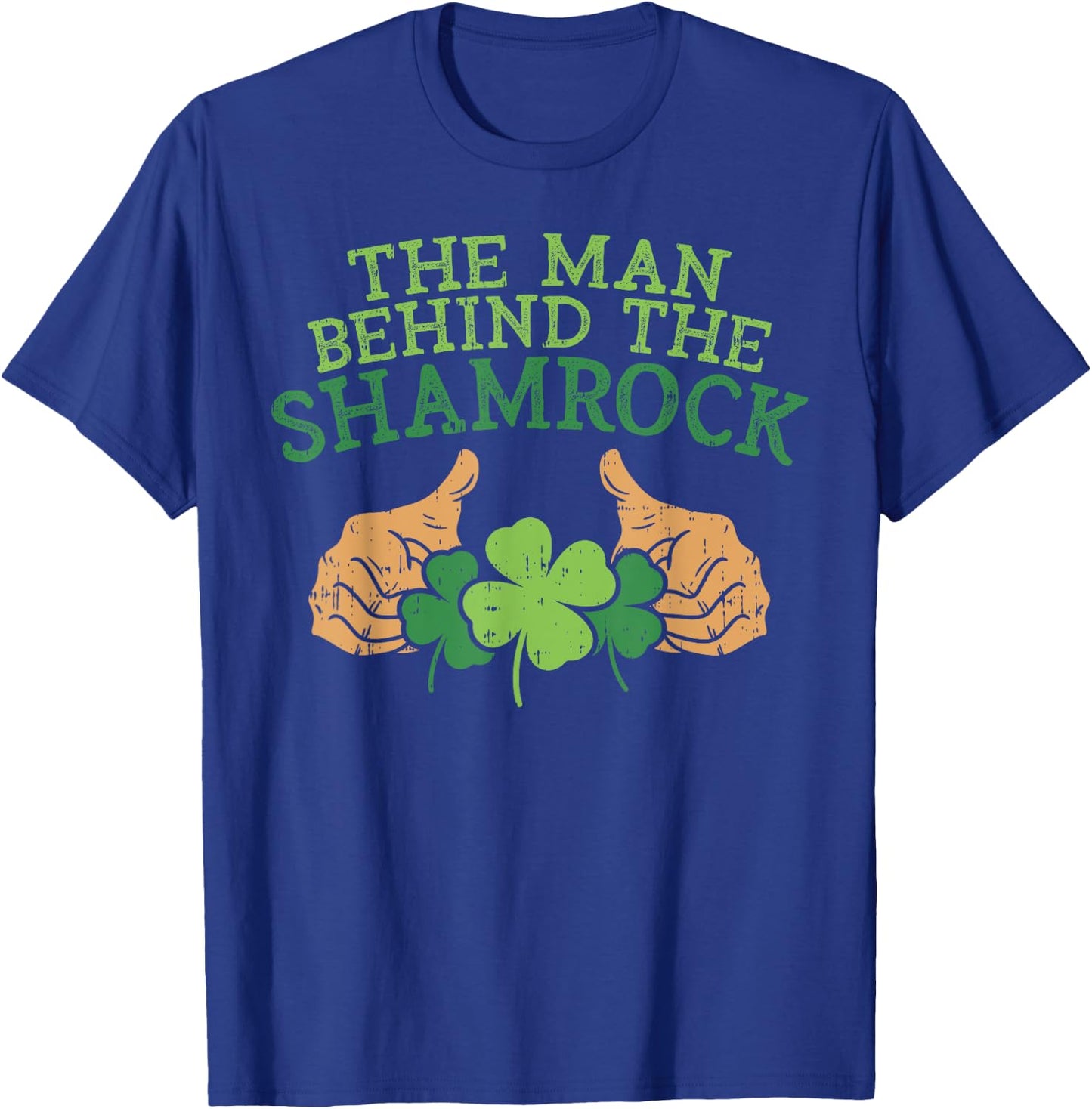 Funny St Patricks Day Pregnancy Announcement Dad Shirt Man T-Shirt - T-Shirt | Royal