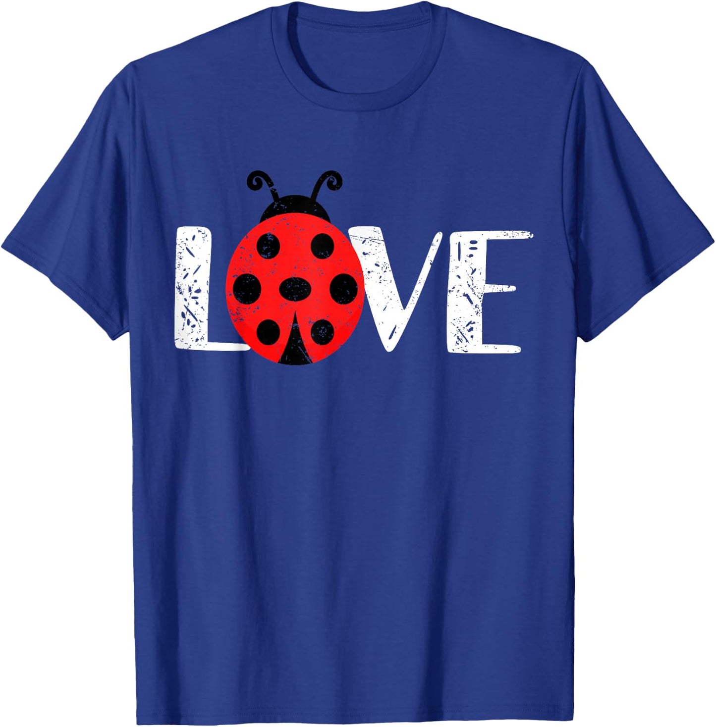 Love Ladybugs Cute Insect Sweetheart Girlfriend Gift T-Shirt - T-Shirt | Royal