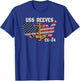 USS Reeves CG-24 Cruiser Veterans Day Son Father Grandpa Dad T-Shirt - T-Shirt | Royal