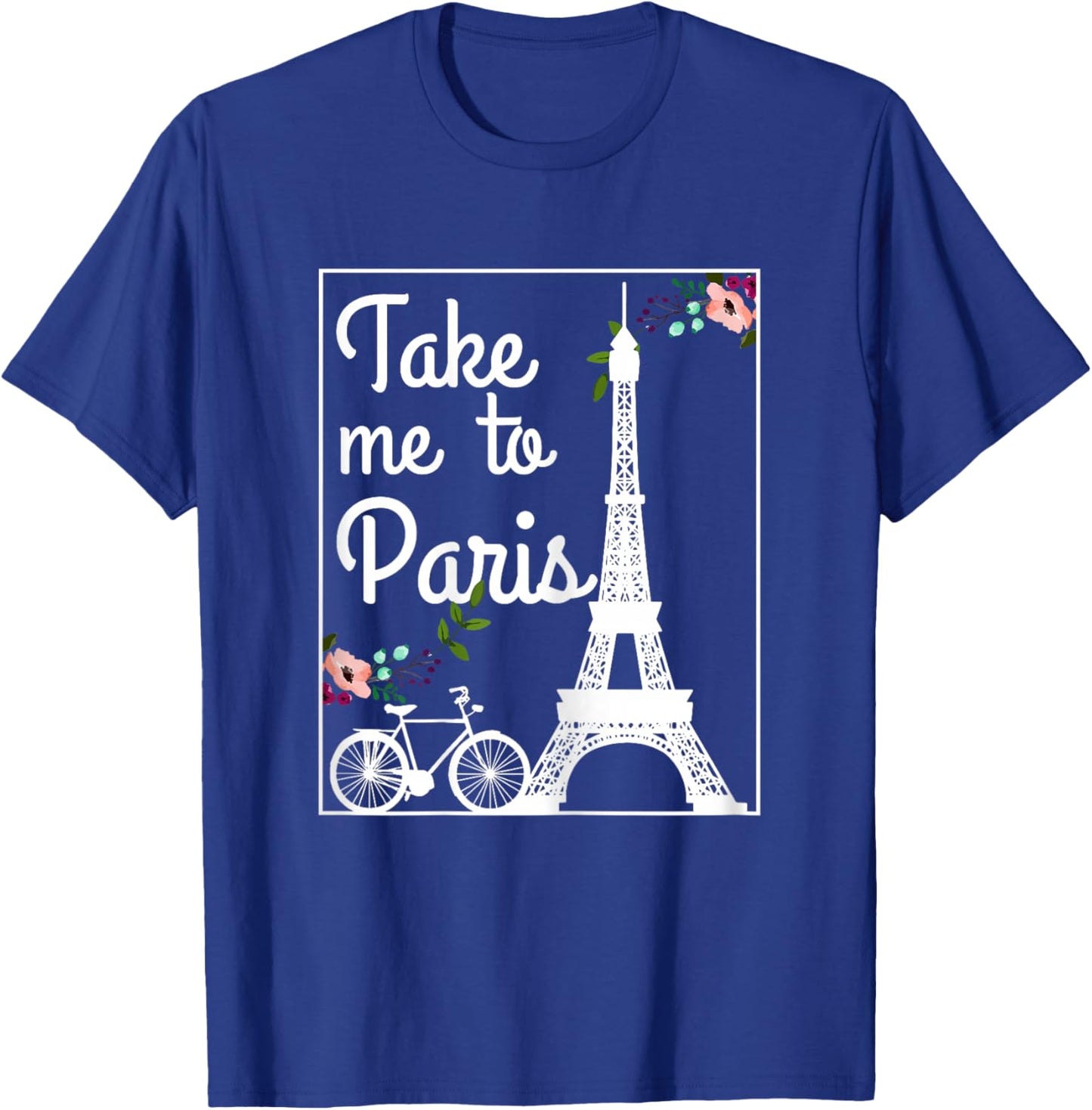 Paris France Eiffel Tower Souvenir T-Shirt - T-Shirt | Royal
