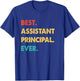 Assistant Principal Retro Best Assistant Principal Ever T-Shirt - T-Shirt | Royal