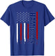Funny Amateur Ham Radio 4th July USA Flag Patriotic Nerd T-Shirt - T-Shirt | Royal