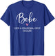 Bebe Like A Grandma Only Cooler Heart Mother's Day Bebe T-Shirt - T-Shirt | Royal
