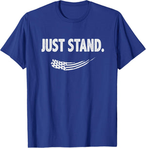 Just Stand T-Shirt - T-Shirt | Royal