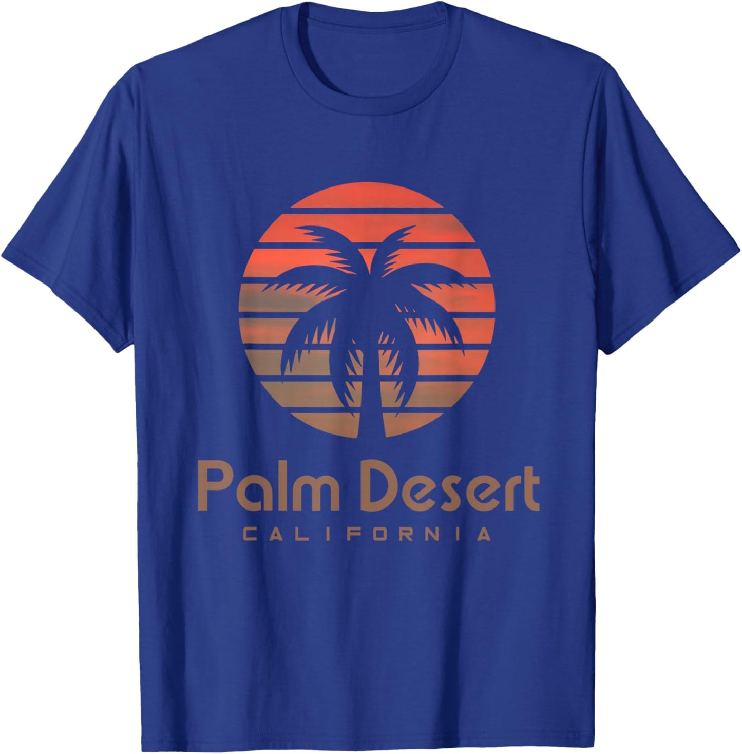 California Palm Desert T-Shirt - T-Shirt | Royal