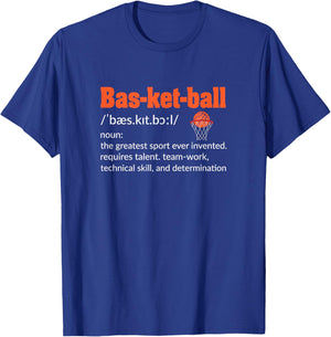 Basketball Player Quote Basketball Lover Funny Basketball T-Shirt - T-Shirt | Royal