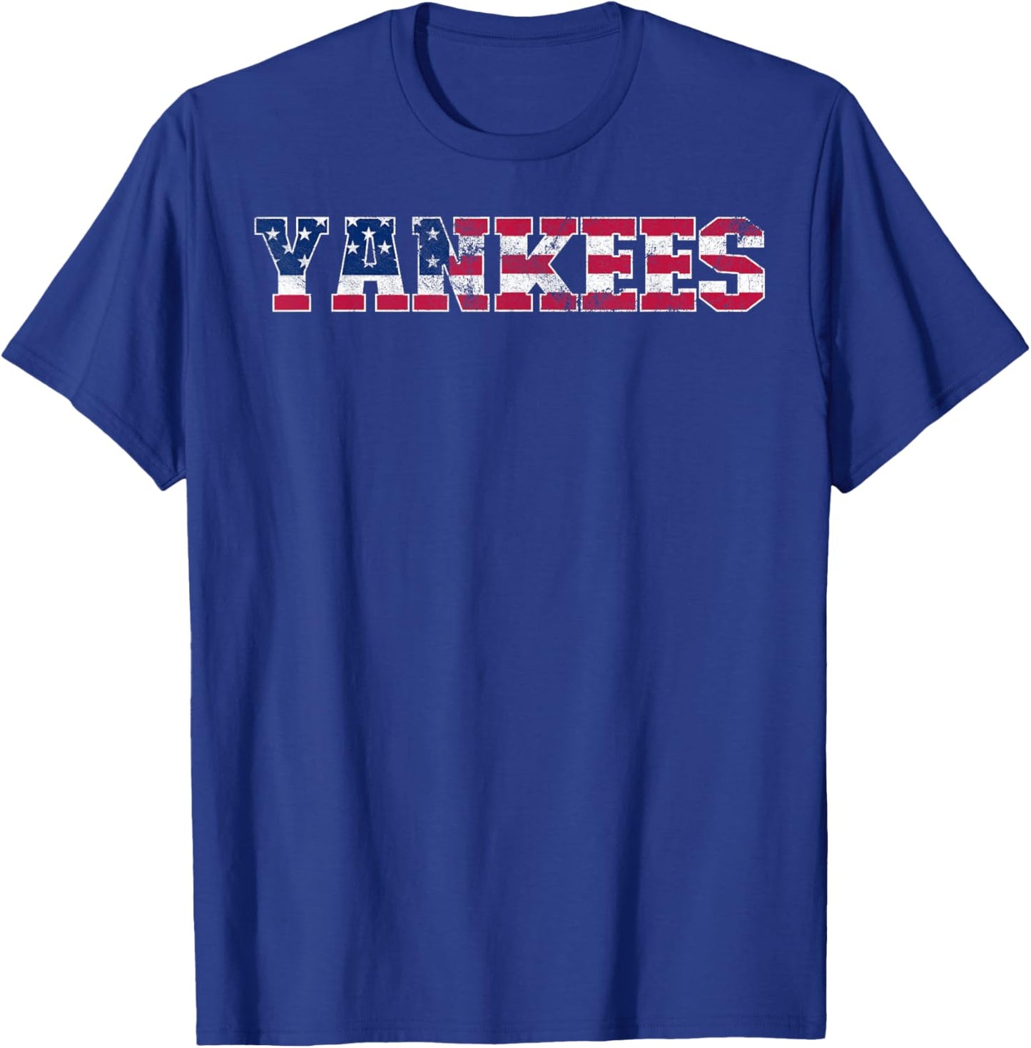 Yankees Name Vintage Lover Men Women Boy T-Shirt - T-Shirt | Royal