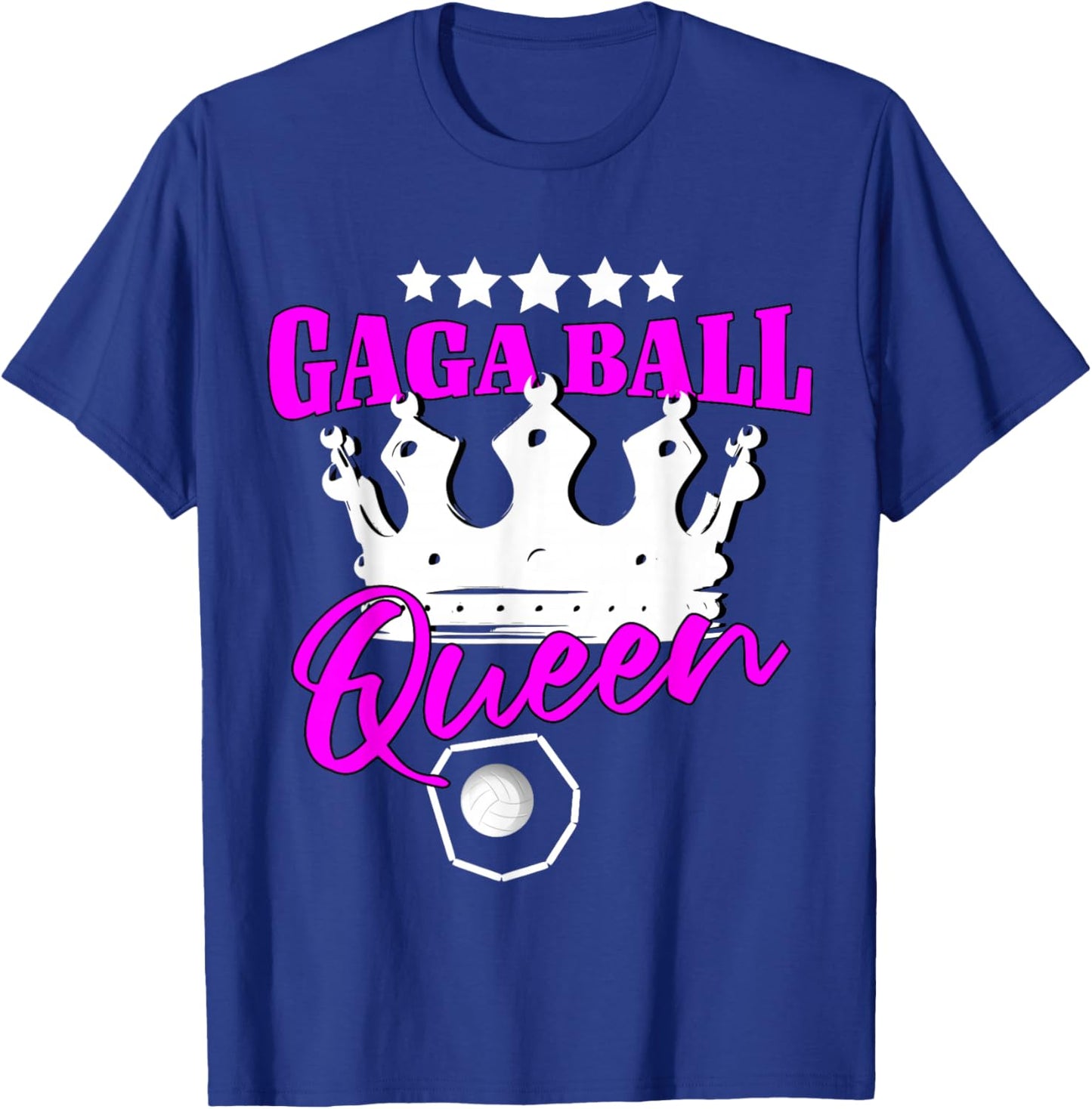 Gaga Ball Queen Gagaball Women Gaga Ball T-Shirt - T-Shirt | Royal