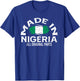 Nigeria Nigerian Flag Nigeria T-Shirt - T-Shirt | Royal