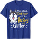 Husky Lover Owner Gifts Husky Hair T-Shirt - T-Shirt | Royal