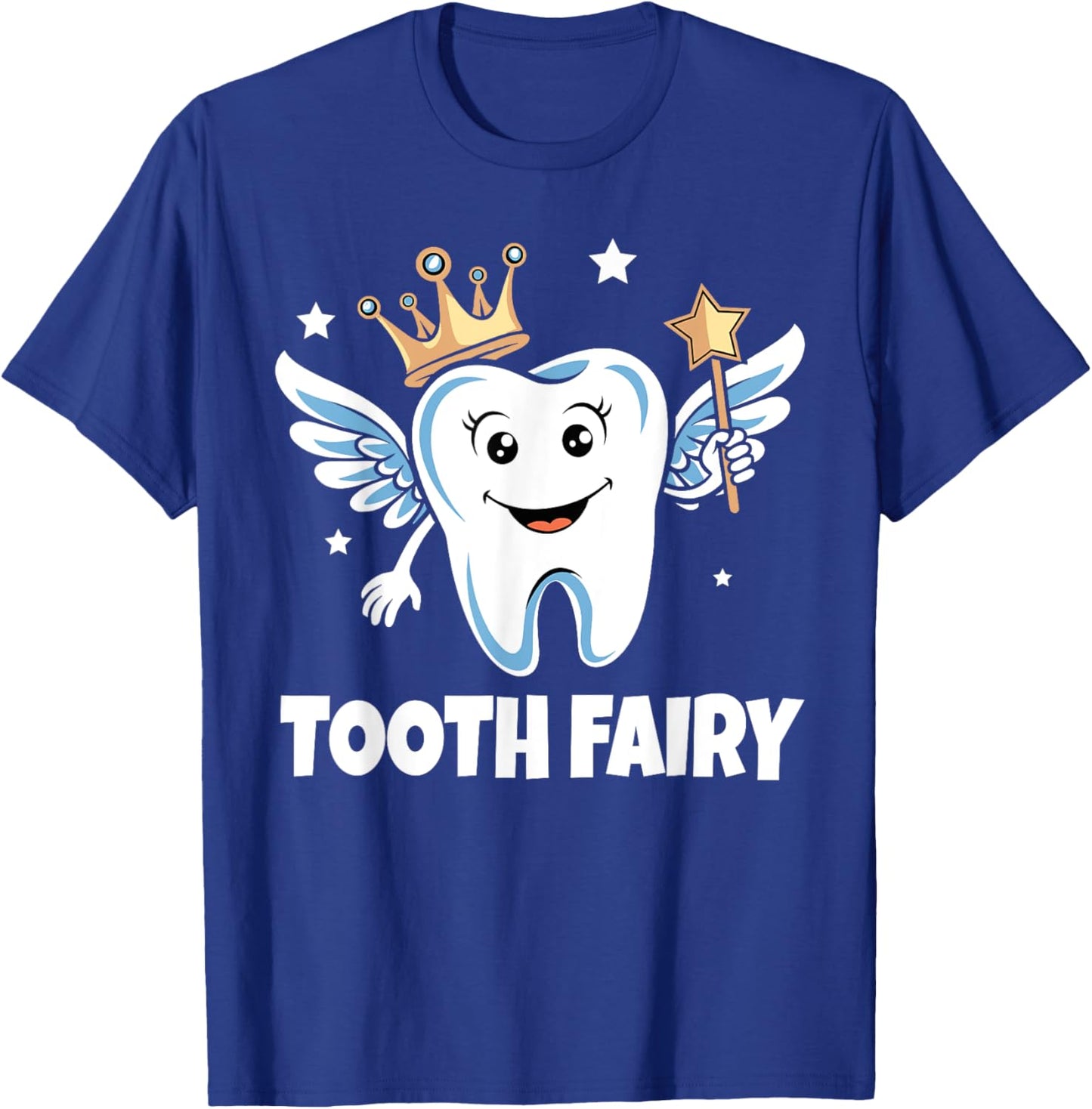 Dentist Tooth Fairy Dental School | & Girls Graphic T-Shirt - T-Shirt | Royal
