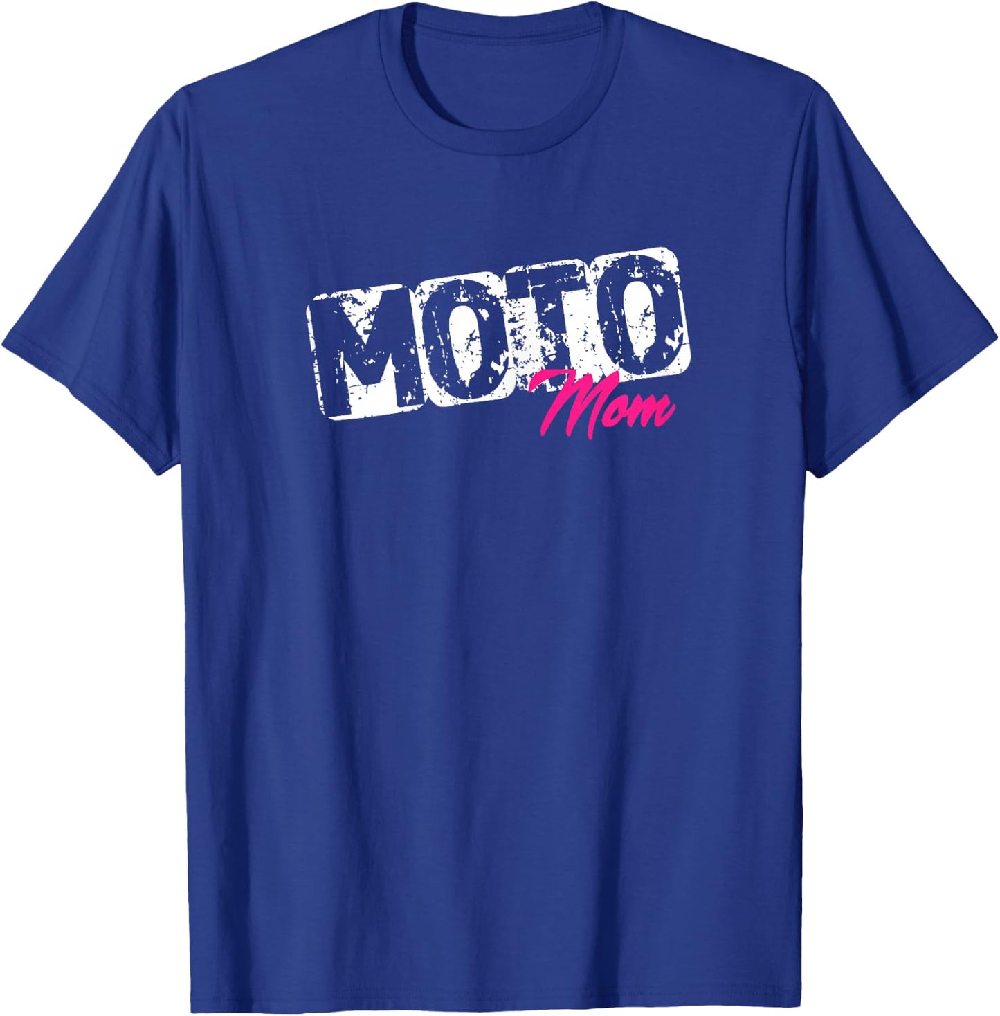 Moto Mom Dirt Bike Motocross Racing T-Shirt - T-Shirt | Royal