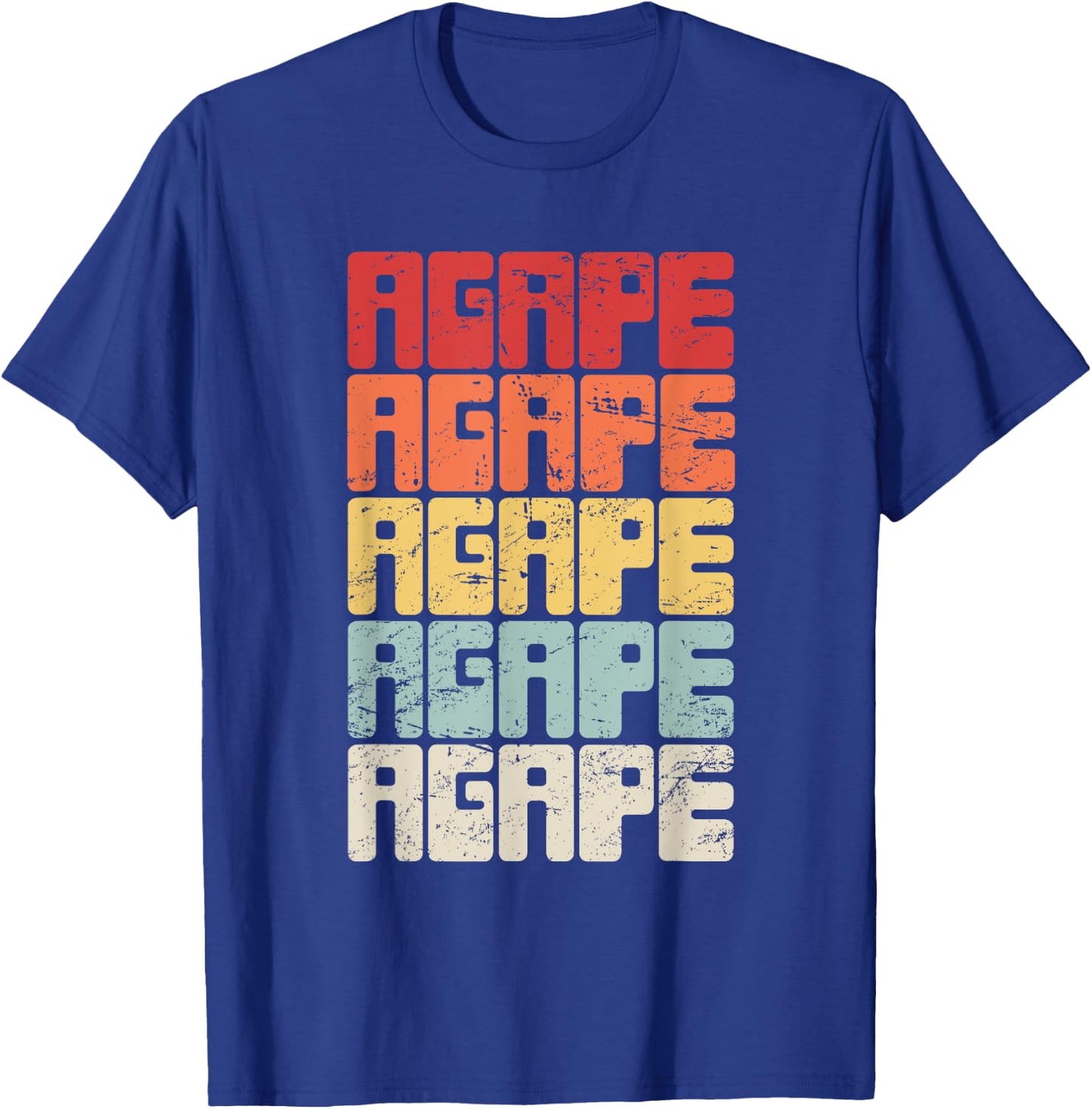 Proud Christian in Jesus - Agape T-Shirt - T-Shirt | Royal