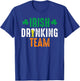 St Patrick's Irish Beer Drinking Team Ireland Flag Clover T-Shirt - T-Shirt | Royal