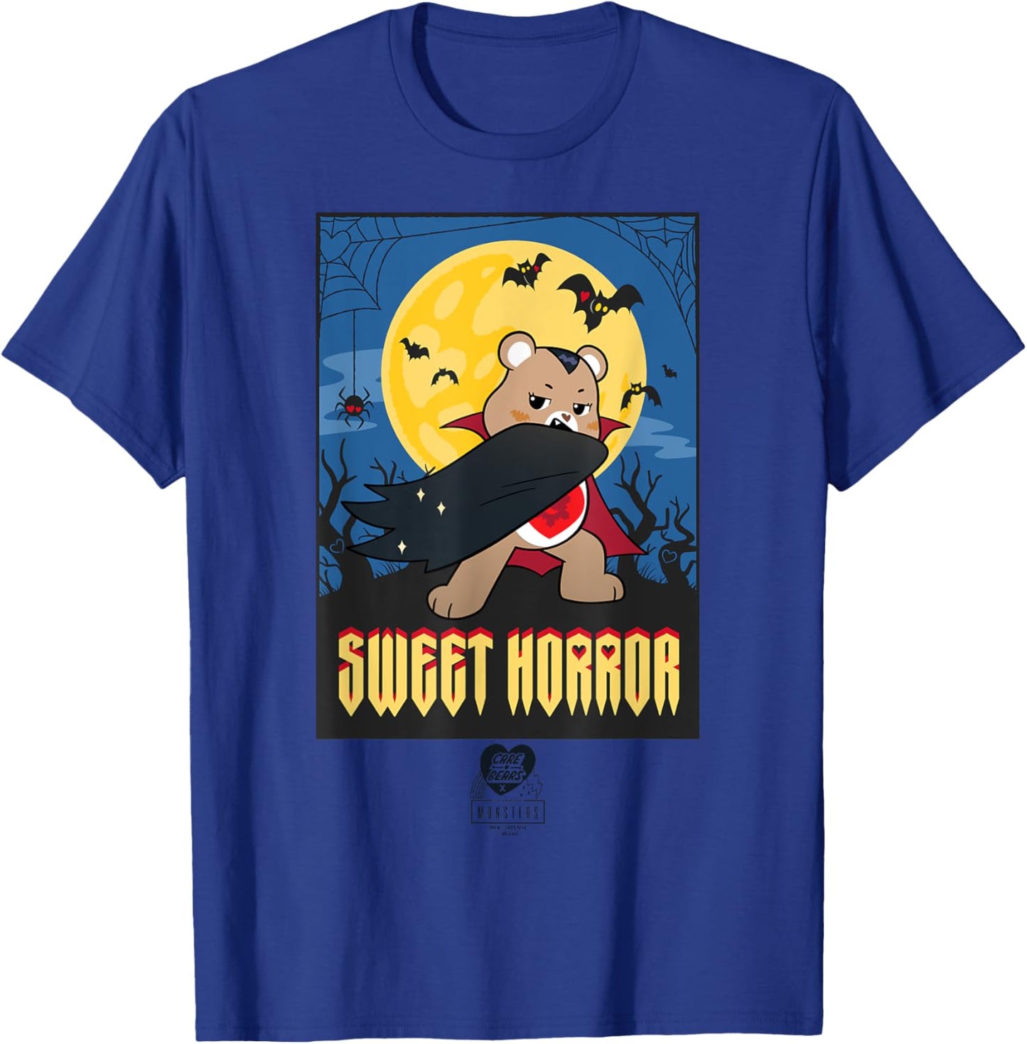 Care Bears x Universal Monsters Sweet Horror Dracula T-Shirt - T-Shirt | Royal