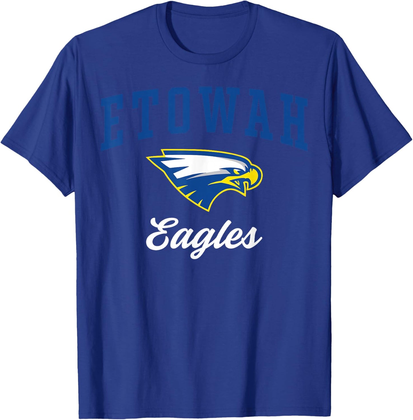 Etowah High School Eagles C3 T-Shirt - T-Shirt | Royal
