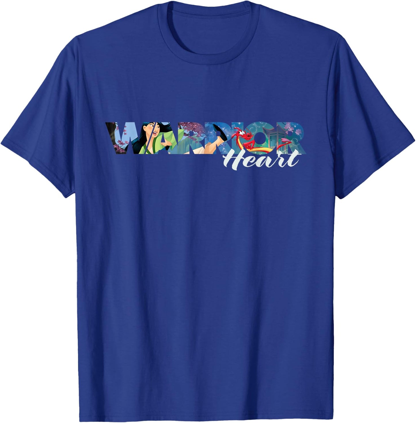 Disney Princess Mulan and Mushu Warrior Heart T-Shirt - T-Shirt | Royal