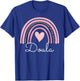 Doula Appreciation Gift Doula Boho Rainbow Midwife Doula T-Shirt - T-Shirt | Royal