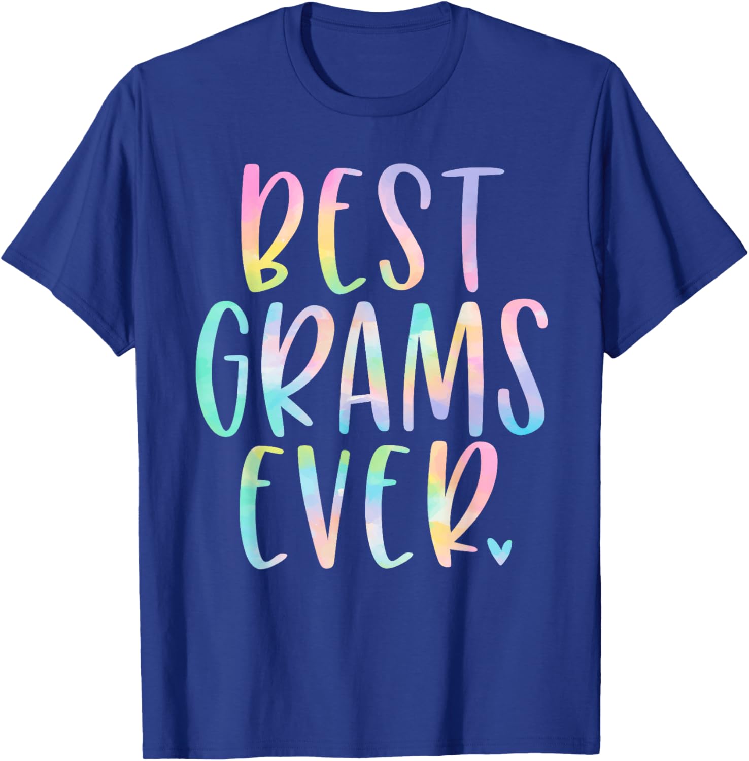 Best Grams Ever Gifts Grandma Mother's Day Tie Dye T-Shirt - T-Shirt | Royal