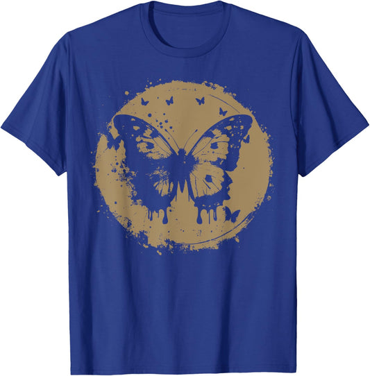 Fairy Grunge Fairycore Aesthetic Cottagecore Butterfly T-Shirt - T-Shirt | Royal