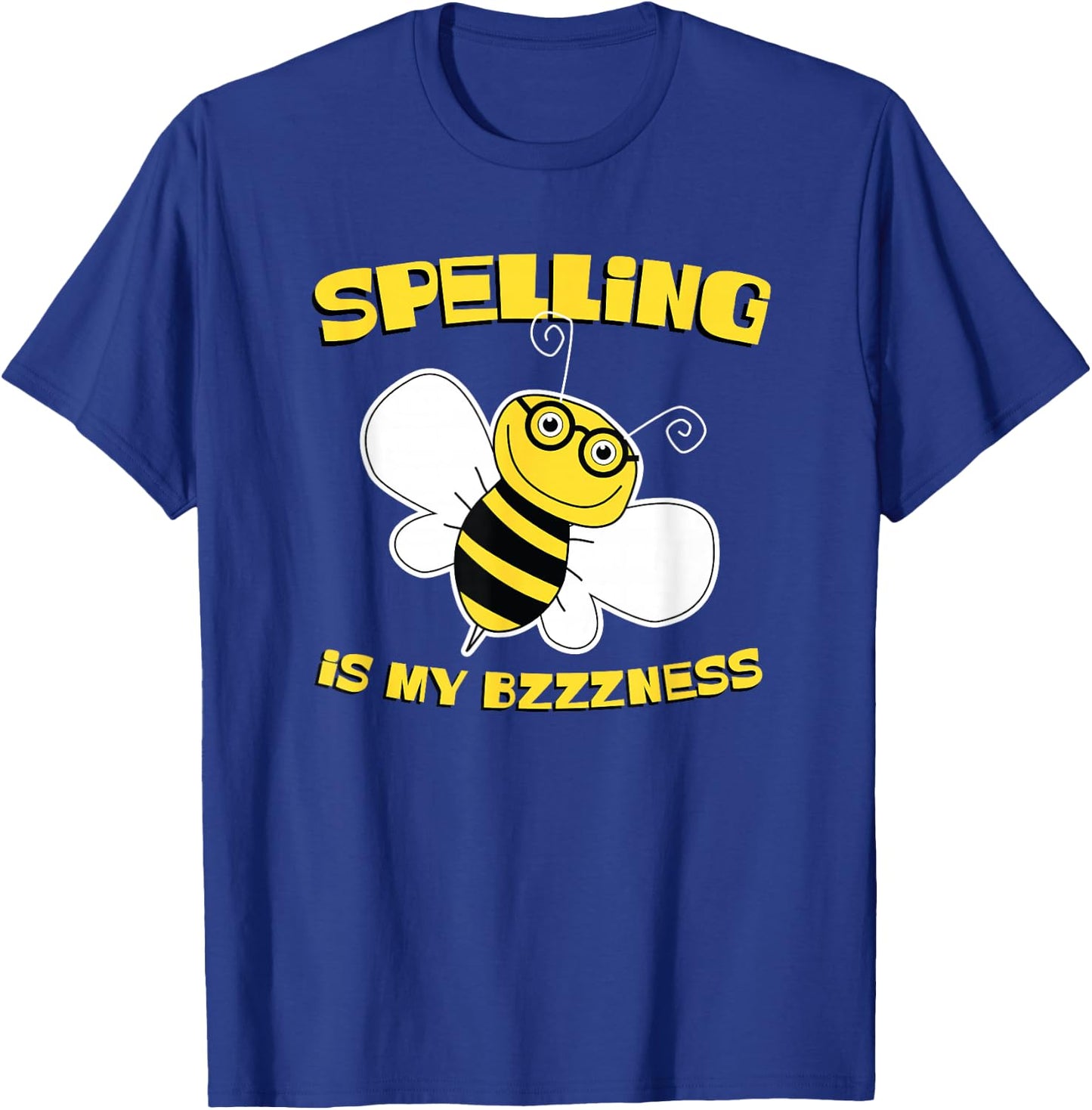 Cute Spelling Bee T Shirt for Competitive Word Loving Kids T-Shirt - T-Shirt | Royal